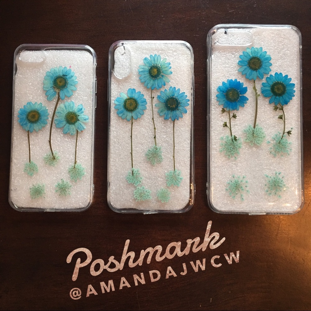Hand Pressed Real Floral iPhone Case - Picture 6 of 6
